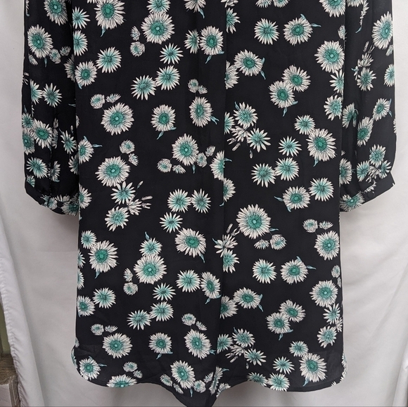 Express Band Collar Keyhole Daisy Dress Sz XS - Picture 8 of 10